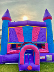 Pink & Purple Bounce Castle